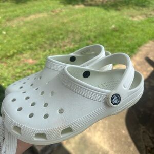 CROCS White Sandals size w6
